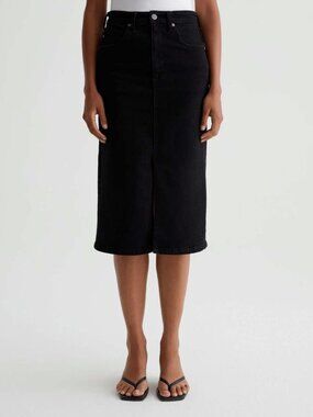 AG Jeans Tefi Skirt, Black, Size 28
